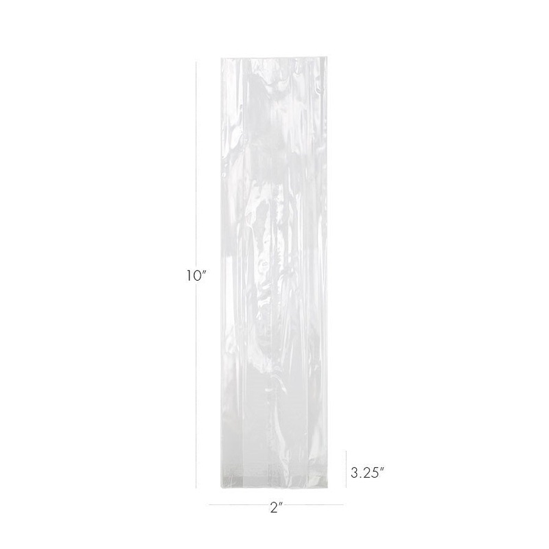 Cellophane Bags  2 x 10 Inch Pretzel Pack of 100