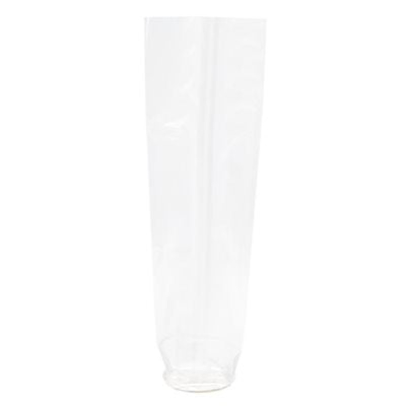 Cellophane Bags 2" x 10" Round Bottom w/ Paper Base Pack of 50
