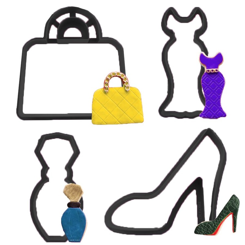 Mini Fashionista Cookie Cutter Set