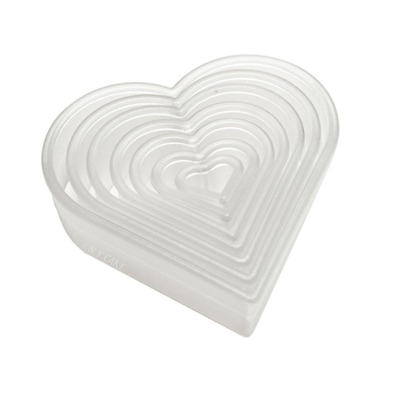 Plain Heart Cookie and Pastry Cutter