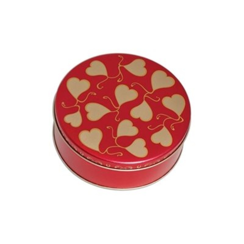 Sweetheart Cookie Tin 6 Inch
