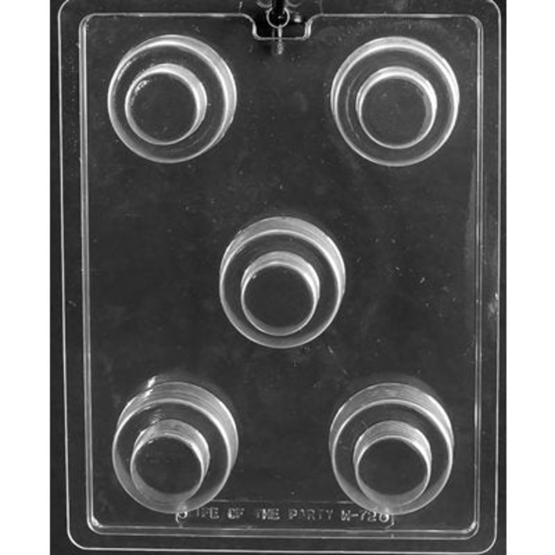 Wedding Cake Cookie Chocolate Candy Mold