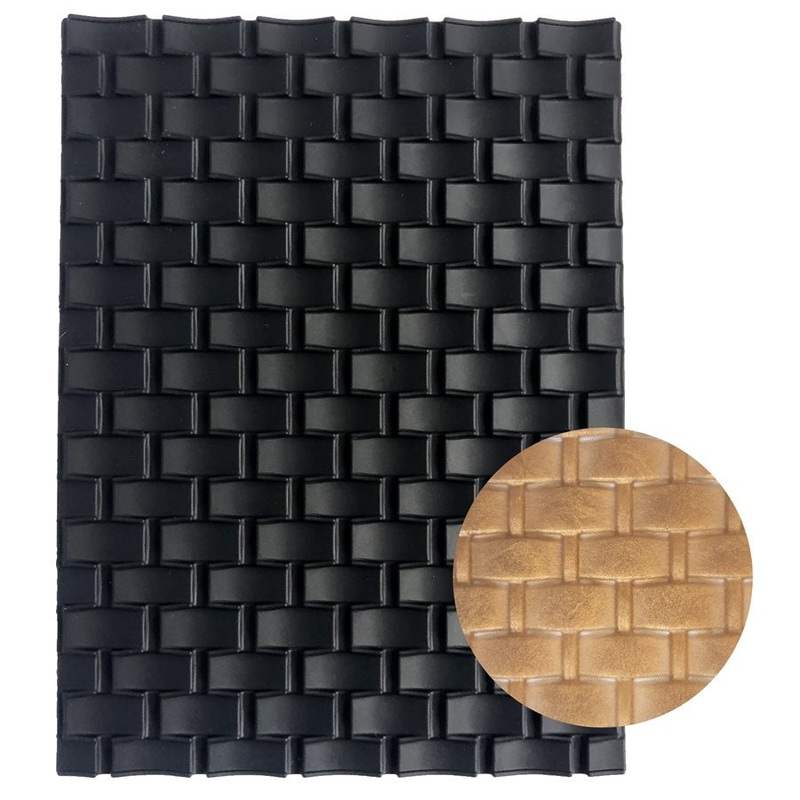 Basket Weave Silicone Baking-Decorating Impression Mat