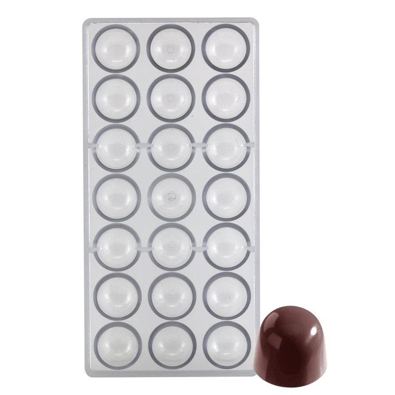 Bon Bon 1 3/16" Polycarbonate Chocolate Mold