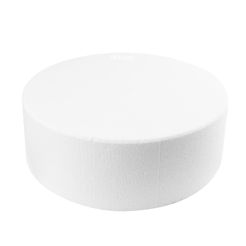 Contoured Edge Round Styrofoam Cake Dummy