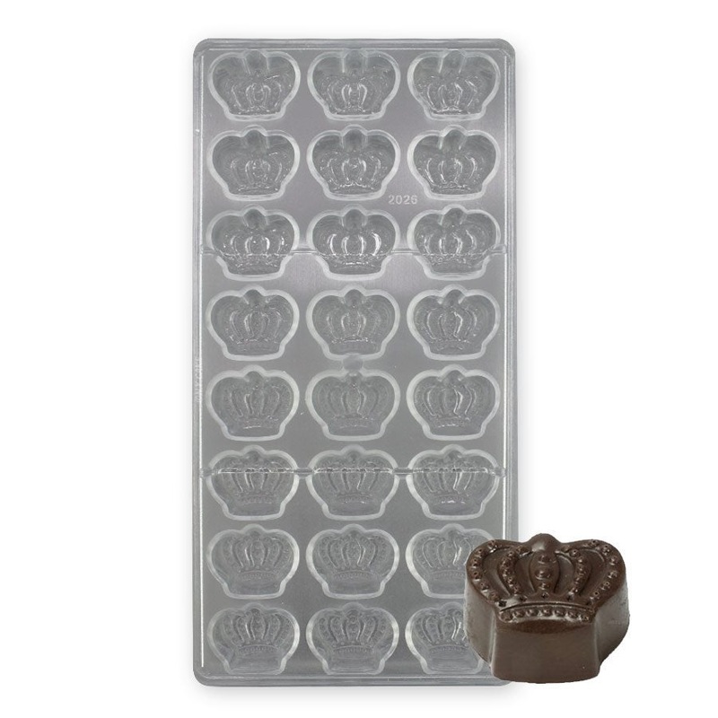 Crown Polycarbonate Chocolate Mold