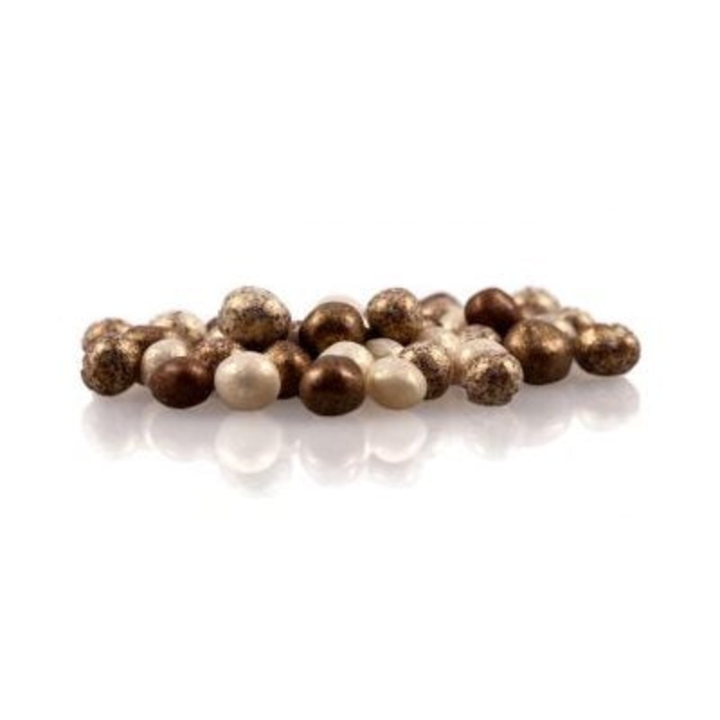 Gold Chocolate Pearls 4mm