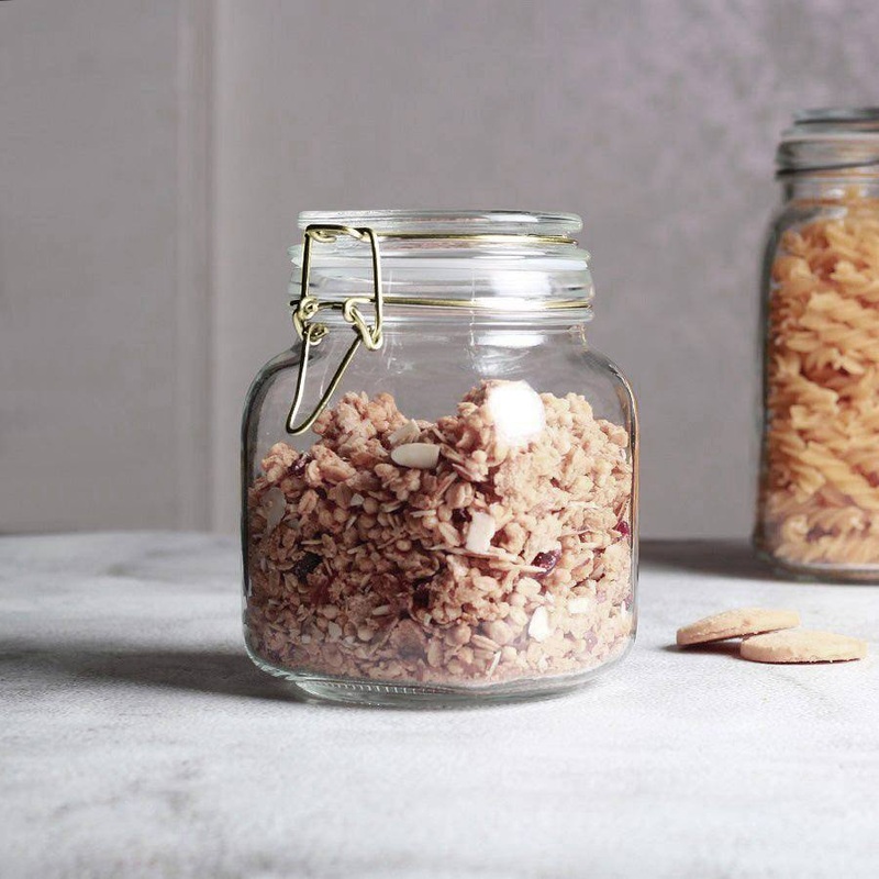 Everyday Clip Top Glass Jar - Medium