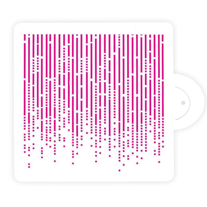 Sequins Drip Stencil for Cakes, Cookies, & Cupcakes