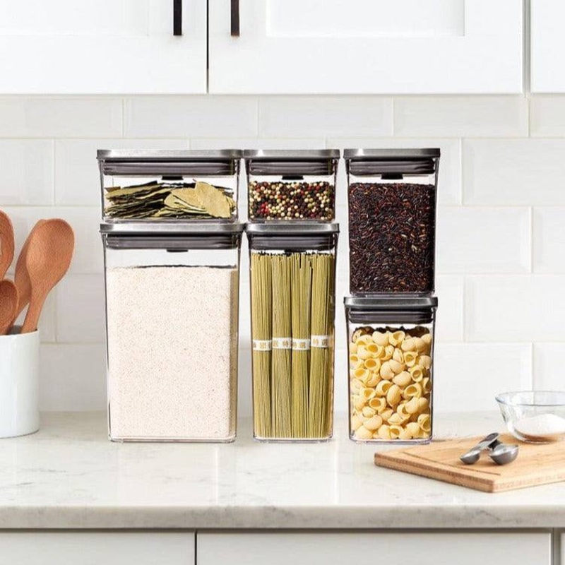 Steel 6-Piece POP Container Set