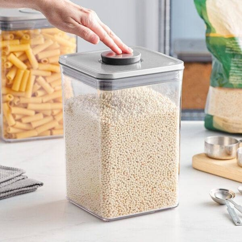 Steel POP Big Square Storage Container - 4200ml