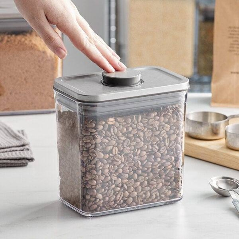Steel POP Slim Rectangular Storage Container - 1600ml