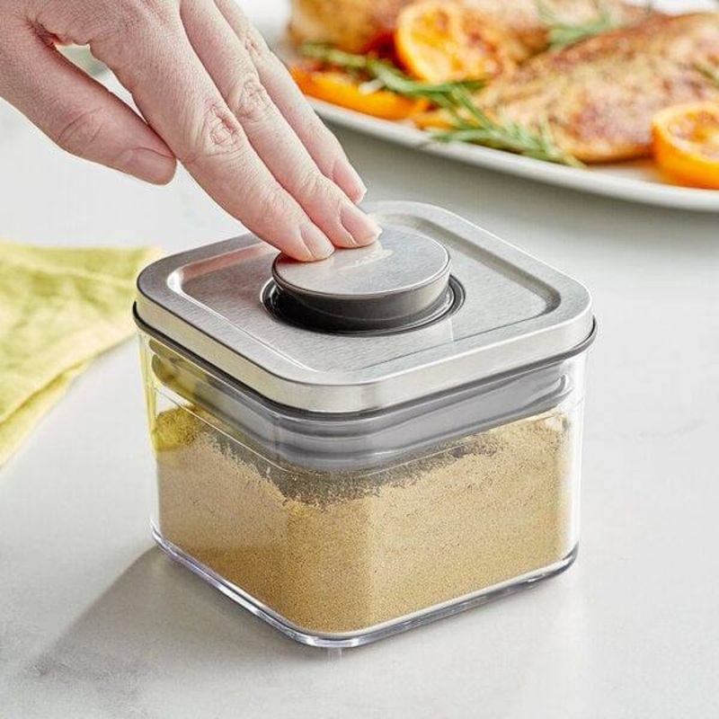 Steel POP Small Square Storage Container - 400ml