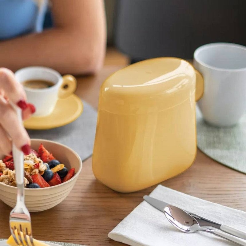 Everyday Coffee Storage Jar - Mustard Yellow