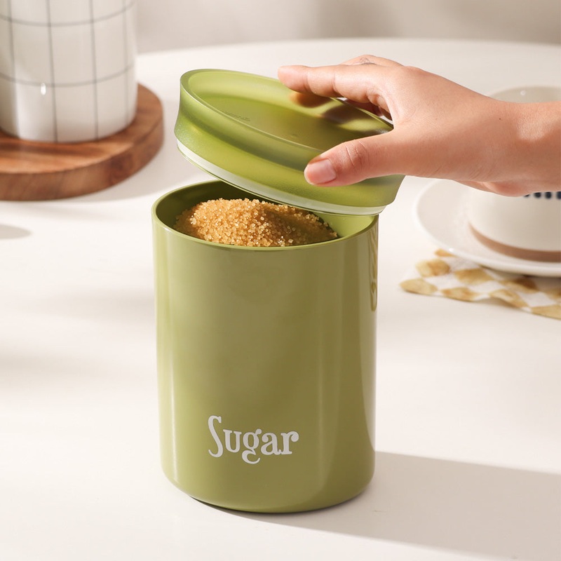 Stay Fresh Sugar Storage Jar - Green