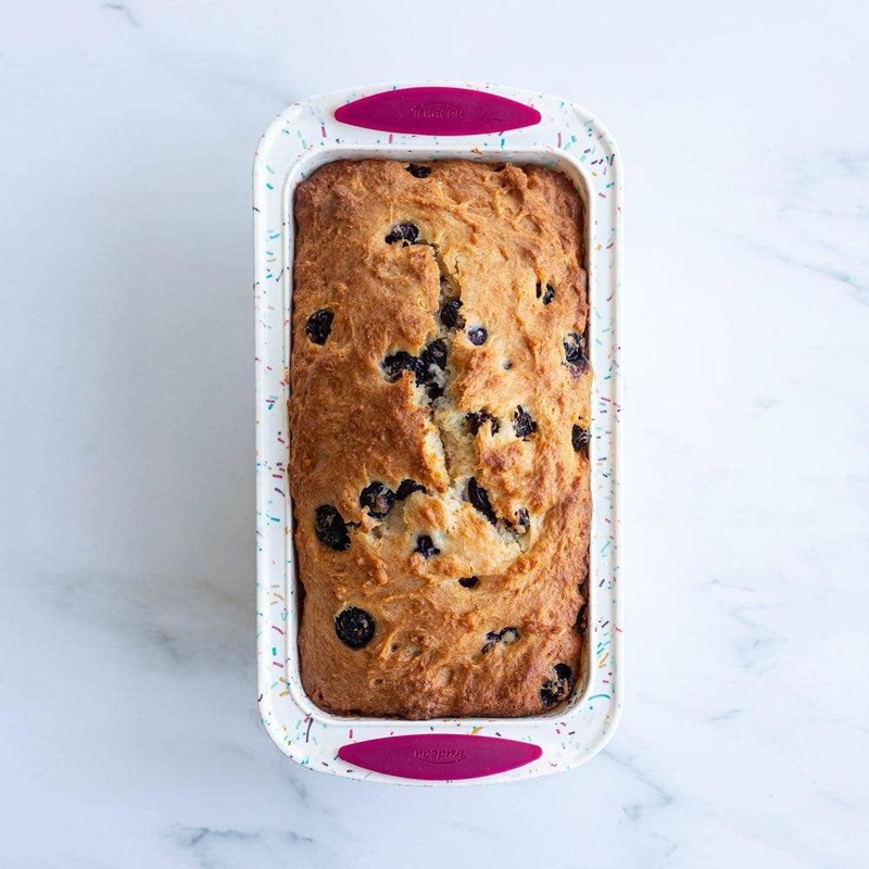 Structure Silicone Loaf Pan - White Confetti