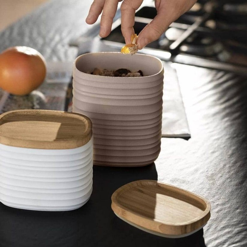 Tierra Storage Jar Medium - Taupe