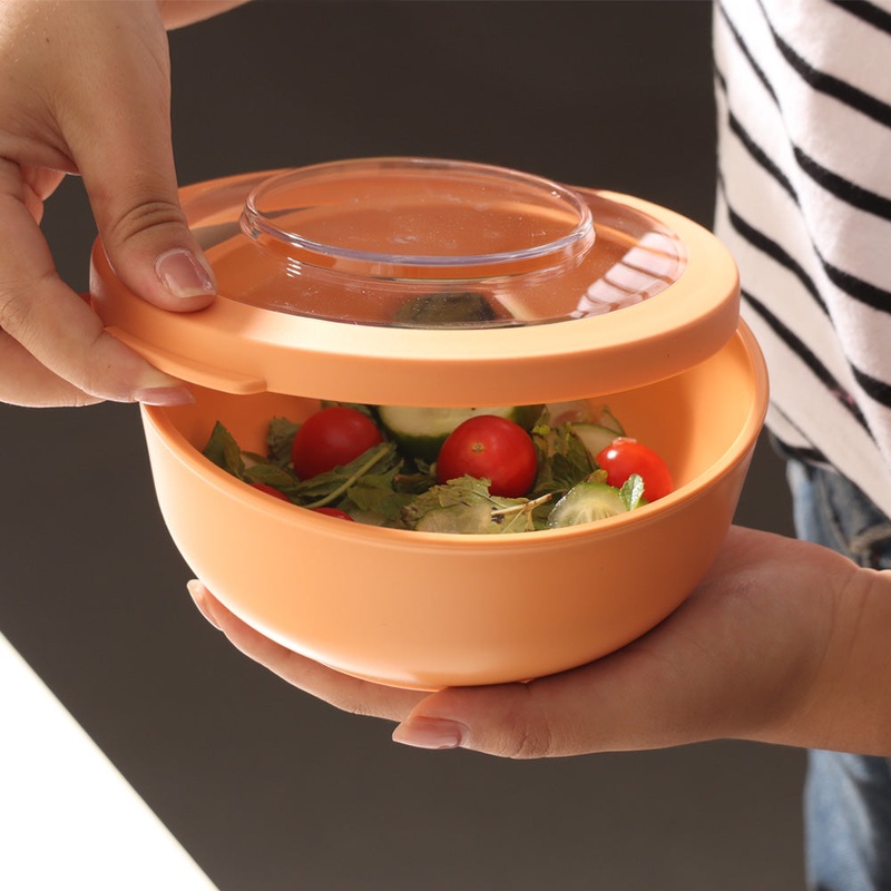 Tylla Storage Bowl with Lid 700ml - Peach Orange