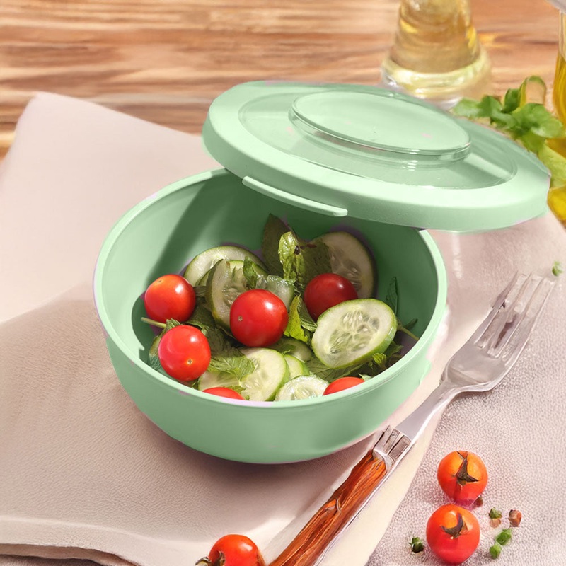Tylla Storage Bowl with Lid 700ml - Sage Green