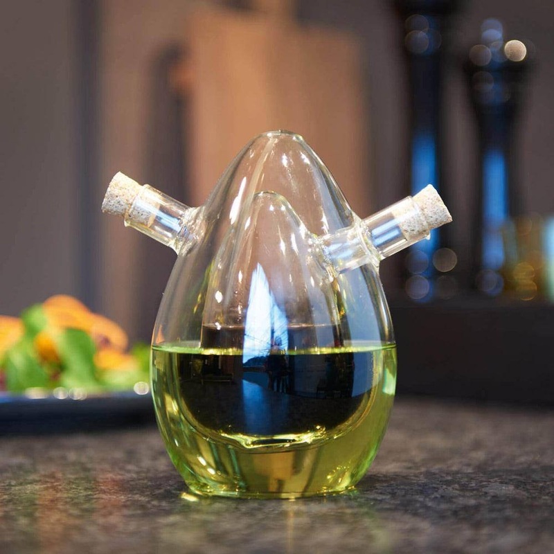 Cucina 2-in-1 Oval Oil & Vinegar Bottle