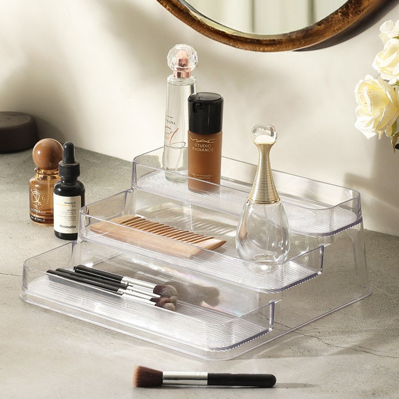 Nest 3-Tier Storage Shelf - Clear