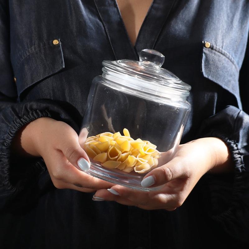 Dema Glass Storage Jar Medium
