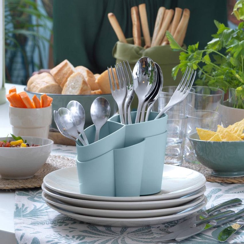 Gocciolo Cutlery Drainer - Light Ocean