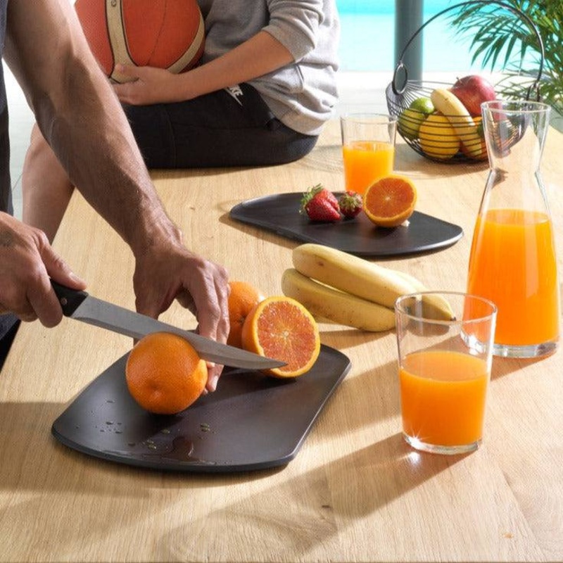 Skateboard Chopping Board Medium - Carbon Black