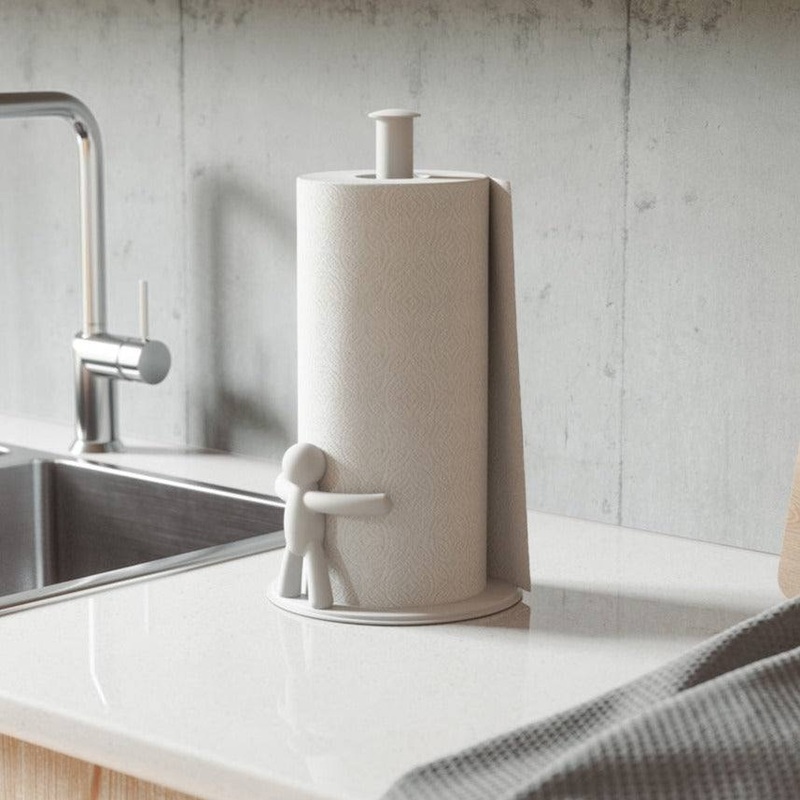 Buddy Paper Towel Holder - White