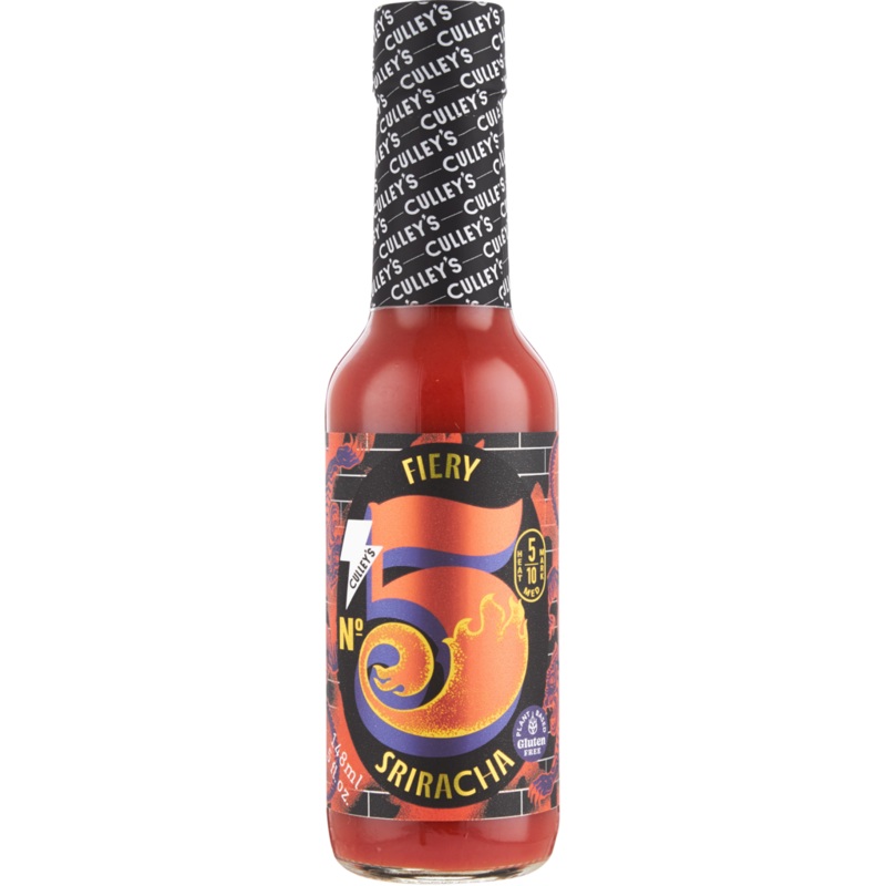 Culleys #5 Fiery Sriracha Hot Sauce 150ml
