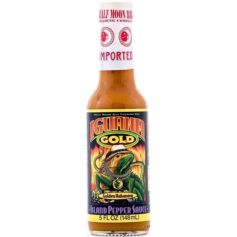Iguana Gold Island Pepper Sauce 148ml (5oz)