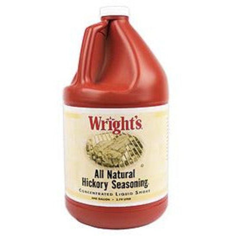 liquid smoke Wrights hickory GALLON