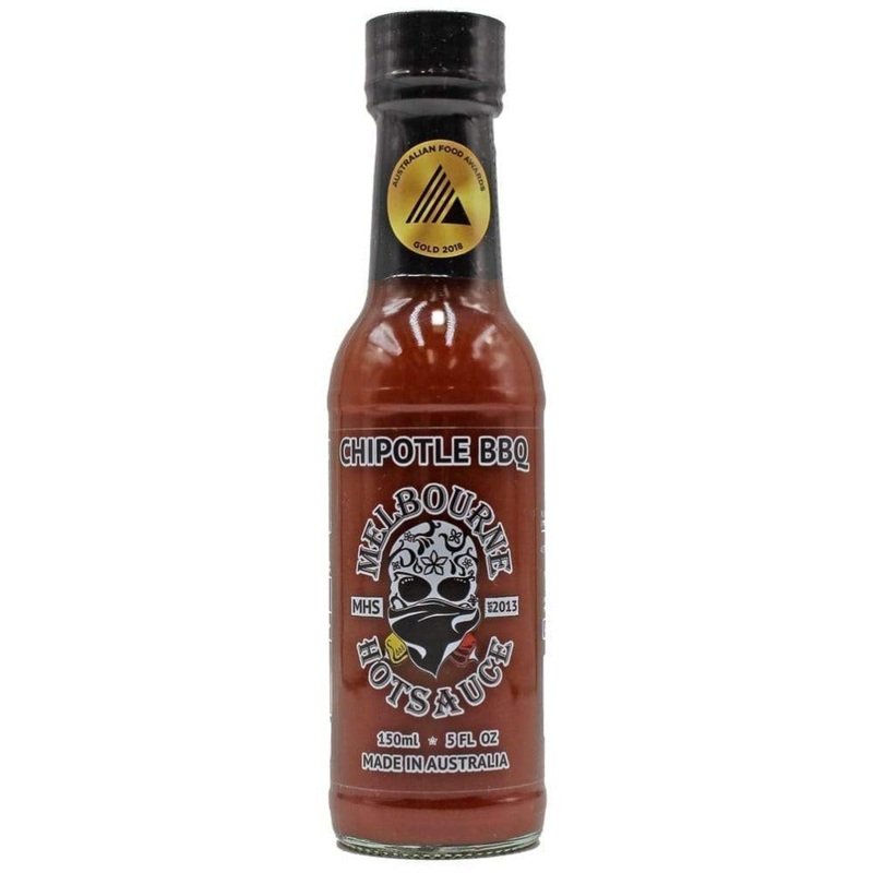 Melbourne Hot Sauce Chipotle BBQ 150ml