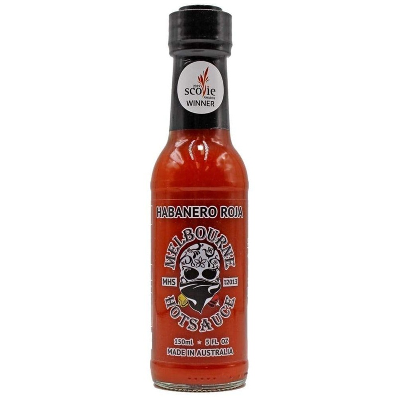 Melbourne Hot Sauce Habanero Roja 150ml