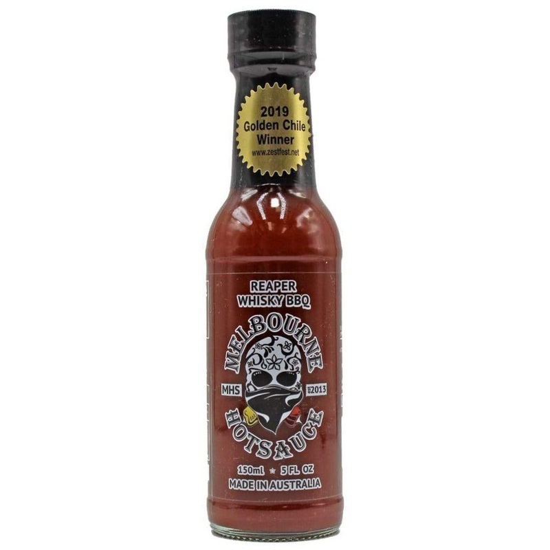 Melbourne Hot Sauce Reaper Whisky BBQ 150ml