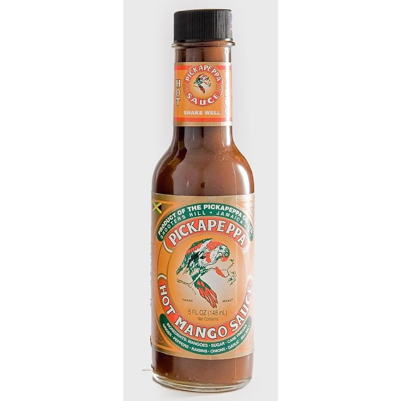 Pickapeppa Hot Mango Jamaican Sauce 148ml