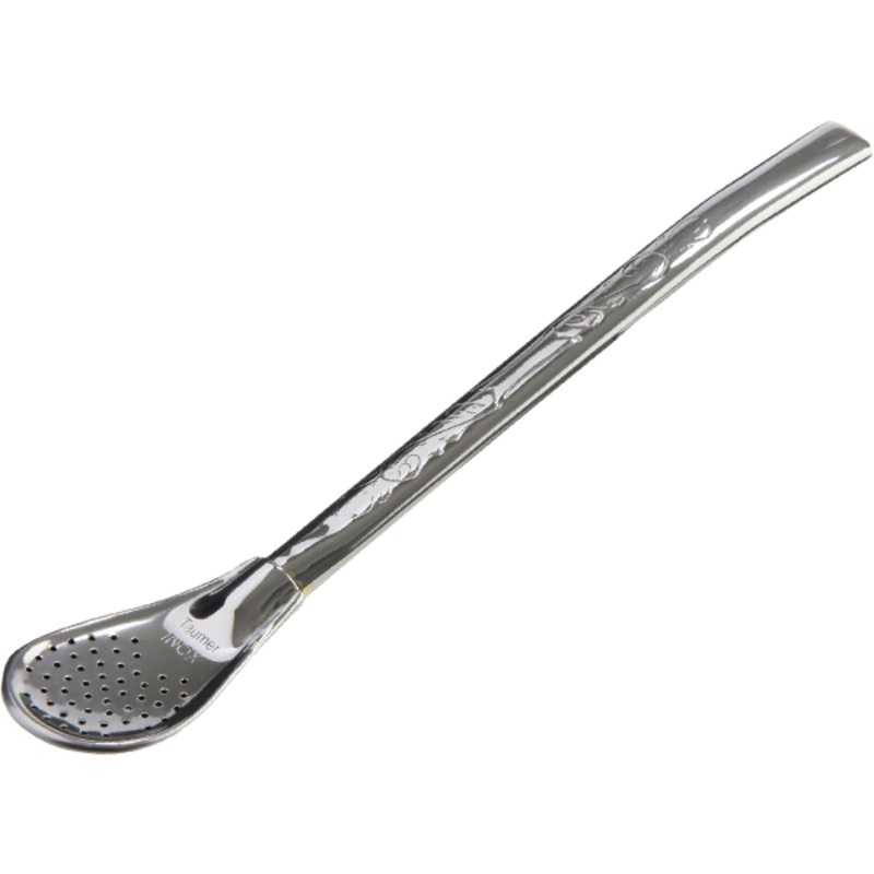 Yerba Mate Taumer 15cm Stainless Steel Oval drinking straw (Bombilla)