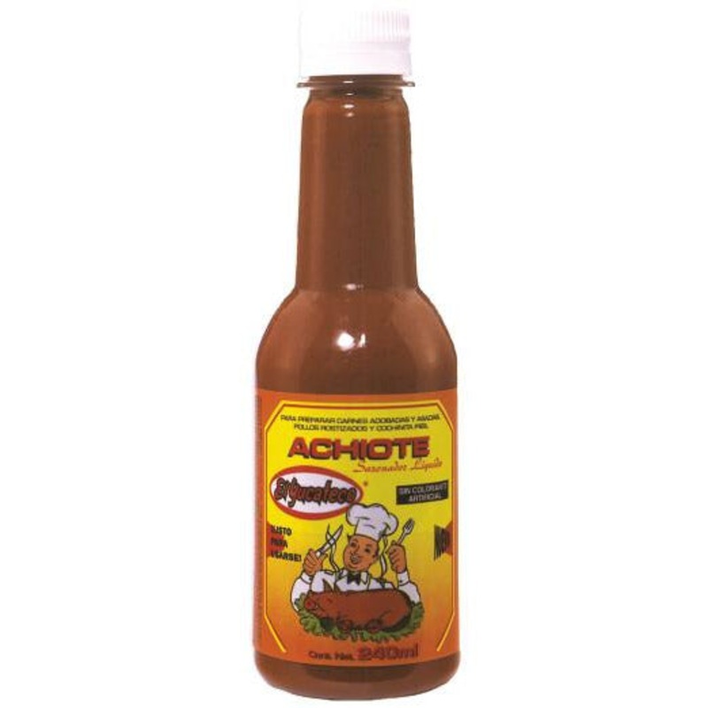 Achiote liquid condiment - El Yucateco 300ml
