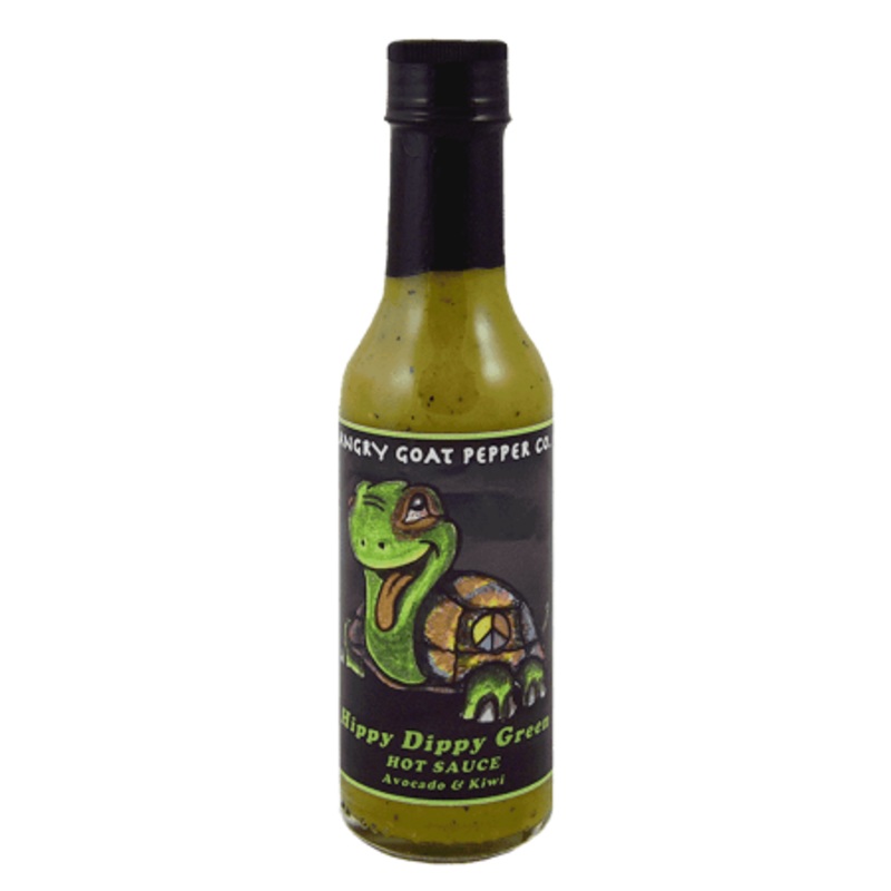 Angry Goat Hippy Dippy Green Hot Sauce 148ml (5oz)