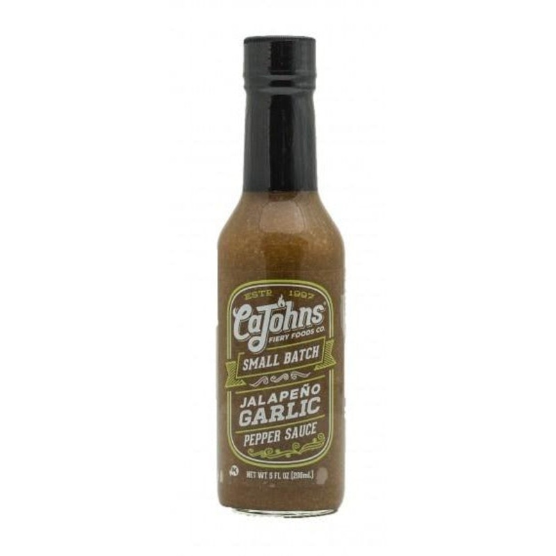 CaJohns Small Batch Jalapeno Garlic 5oz (148ml)