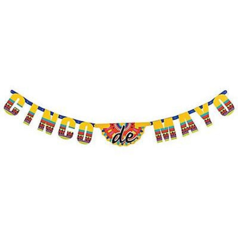 Cinco De Mayo 6-foot Jointed Party Banner