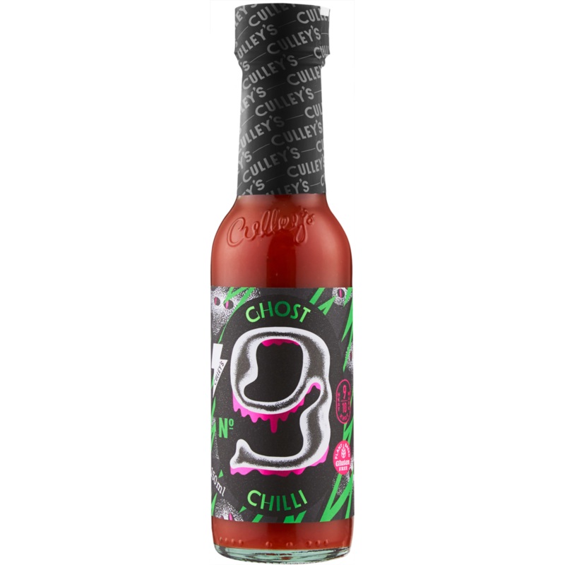 Culleys #9 Ghost Chilli Hot Sauce 150ml