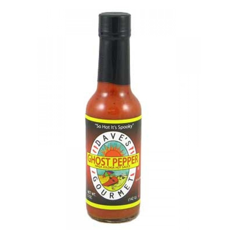 Daves Ghost Naga Jolokia Hot Sauce 148ml (5oz)