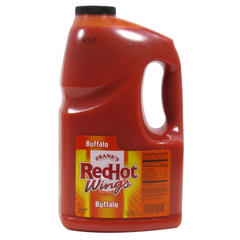 Franks RedHot Wing Sauce - Gallon (3.8lt)