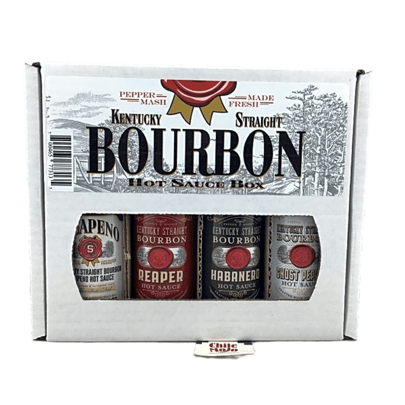 Kentucky Straight Bourbon Hot Sauce 4-pack