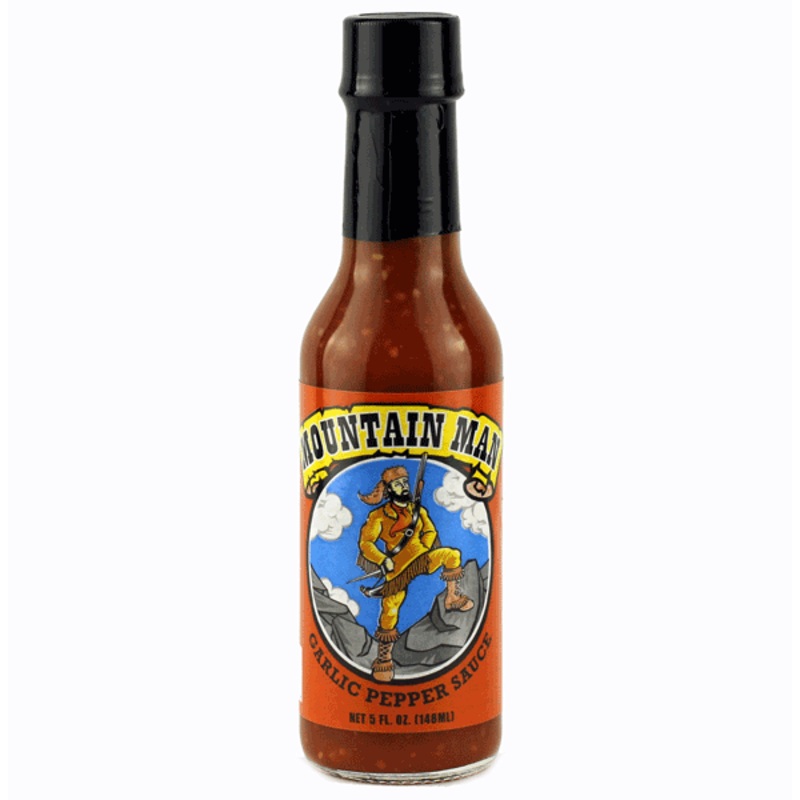 Mountain Man Garlic Hot Sauce 148ml (5oz)