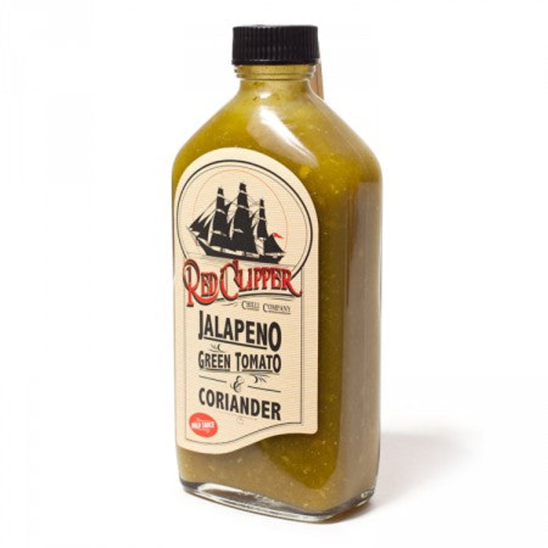 Red Clipper Jalapeno, Green Tomato and Coriander Hot Sauce 200ml