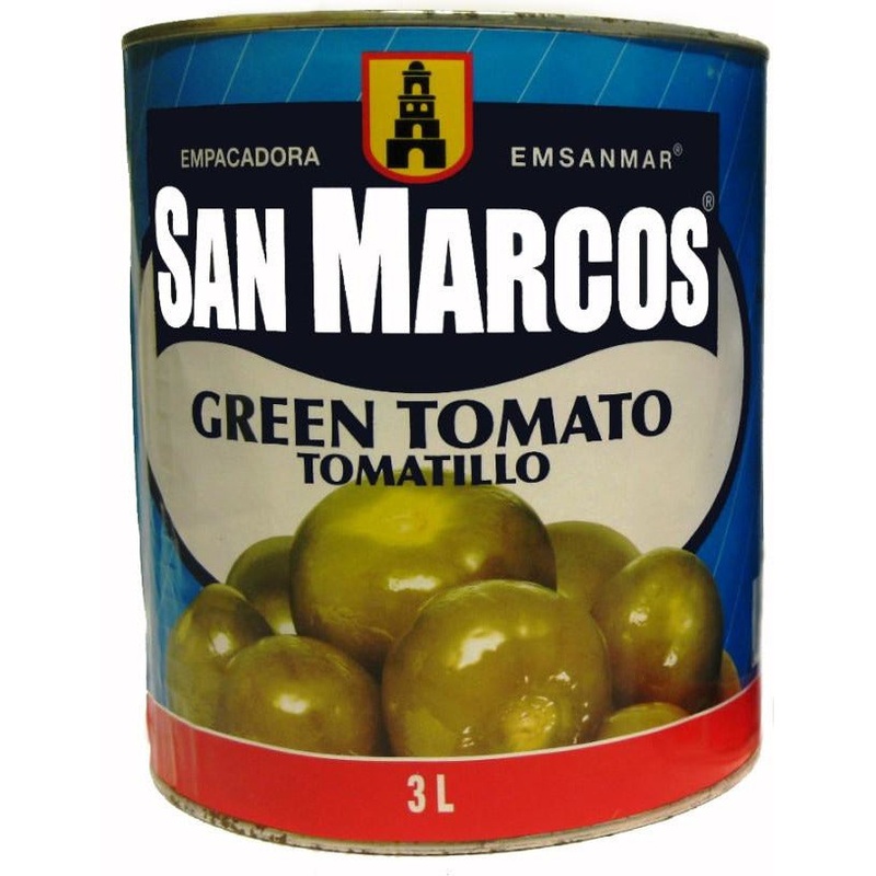 Tomatillos Whole San Marcos A10 (2.8kg)