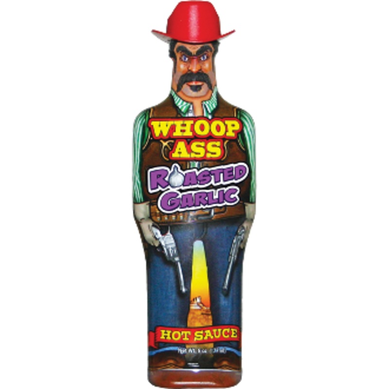 Whoop Ass Roasted Garlic Hot Sauce 165ml (5.6oz)