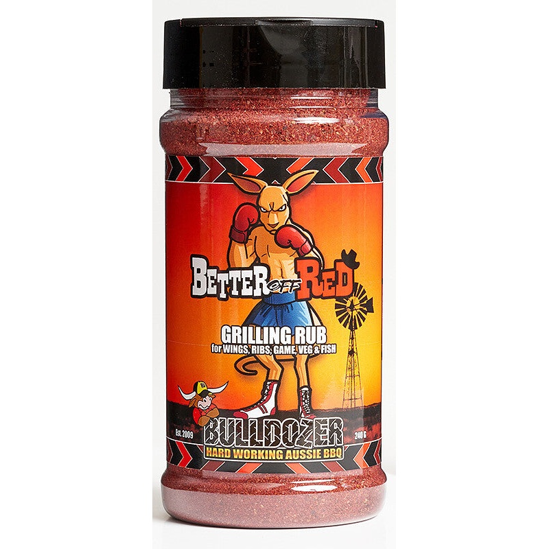 Bulldozer BBQ - Better Off Red Grilling Rub 240gm